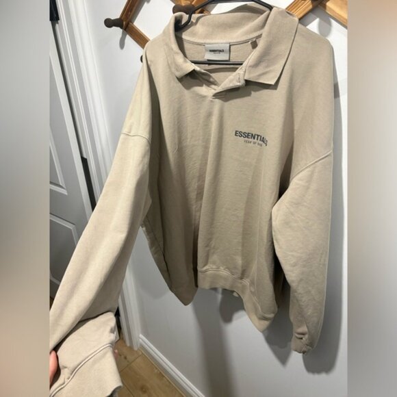 Fear of God Essentials Long-Sleeve Polo - Picture 4 of 7